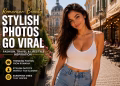 Romanian Girl’s Stylish Photos Go Viral | Fashion & AI Photography